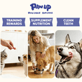 thumbnail image 4 of PAWUP Duck Wrapped Calcium Bone Dog Treats, Dog Bones Rawhide Free, Dog Teeth Cleaning Chews for All Dogs, 10.6oz, 4 of 9