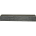thumbnail image 6 of Ekena Millwork 6"H x 10"D x 72"W Riverwood Faux Wood Fireplace Mantel, Aged Ash, 6 of 17