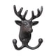 thumbnail image 2 of Figura de cabeza de animal, gancho de pared, perchero, accesorio multiusos para garaje Ciervo, 2 of 9