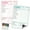 Blue + Pink, variant on Clever Clean Magnetic Dry Erase Board Chore Chart Kit with 6 Extra Fine Point Markers, 2 Count Pink & Green