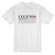 Les Légendes Naissent en T-shirt Blanc pour Hommes en Octobre – image 1 sur 1