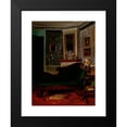 thumbnail image 2 of Robert Wilhelm Ekman 11x14 Black Modern Framed Museum Art Print Titled - Green Sofa, 2 of 5