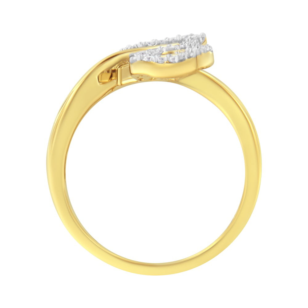 14K Gold X Mini Narrow Diamond Ring – David's House of Diamonds