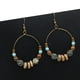 thumbnail image 5 of Pendientes de piedra artificial Minnieouse estilo bohemio étnico ganchos de oreja, 5 of 6