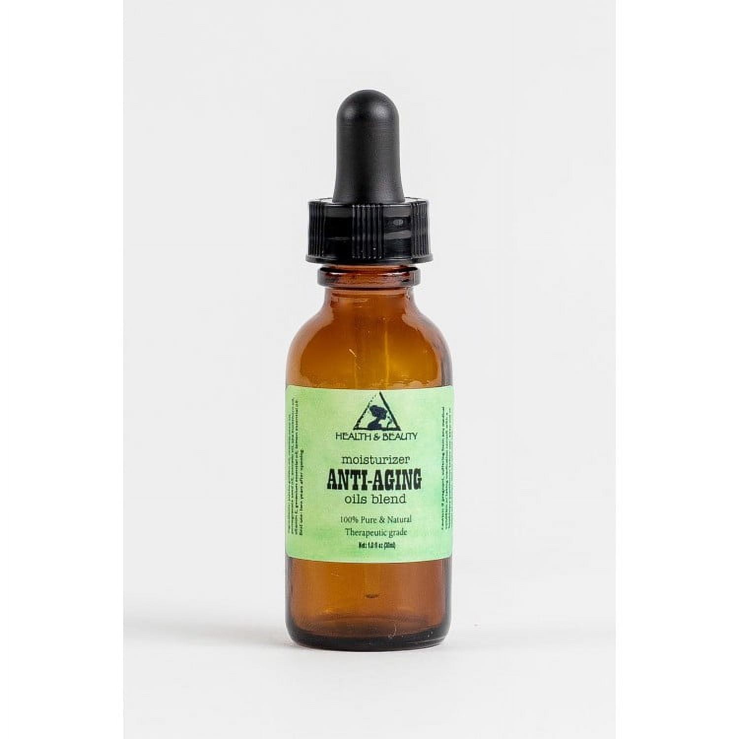 ANTI-AGING ORGANIC OILS BLEND FACIAL MOISTURIZER ANTI-WRINKLES 1 OZ GLASS DROPP