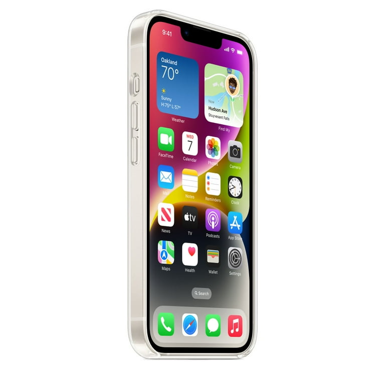 Apple iPhone 14 Clear Case with MagSafe, Optically Clear Apple iPhone 14 Clear Case with MagSafe, Optically Clear