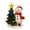 2#Multicolor, variant on HaoXun Santa Claus LED Resin Christmas Light - Battery-Powered Hand-Painted Indoor/Outdoor Holiday Decor with Merry Christmas Sign Festive Party Decoration