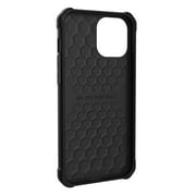 UAG iPhone 12 Pro Max Case [6.7-inch screen] Feather-Light Heavy Duty Shockproof Slim Rugged Metropolis LT. Protective Cover, Smooth PU SATN ARMR Black