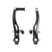 TEKTRO MH1815 R313 Ensemble de freins à étrier à double pivot 39-52 mm conçu pour pneus 28C Argenté