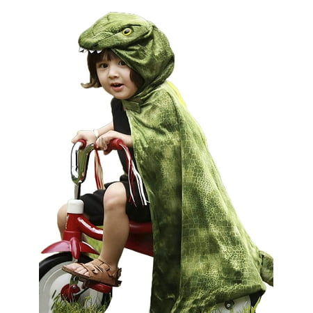 

Gwiyeopda Halloween Dinosaur Dragon Cloak for Boys Girls Dress Up Cosplay Capes