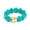 Blue, variant on Chunky Multicolor Resin Bracelet for Women Y2K Acrylic Stretch Bangle Summer Beach Statement Jewelry
