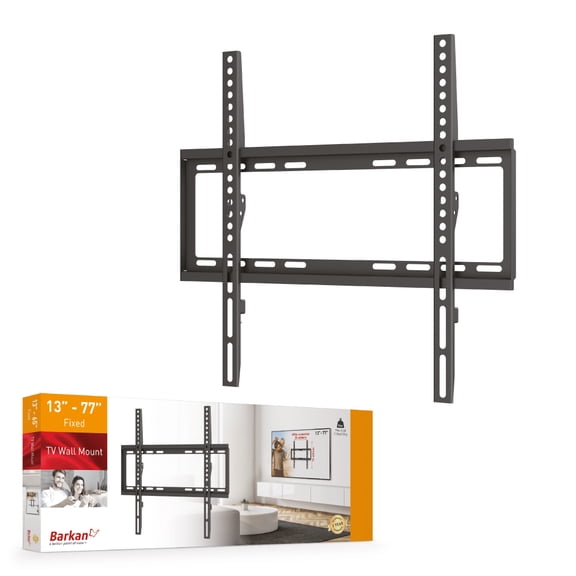 Barkan E307 Tv Wall Mount, 13 - 77 Inch Fixed Flat