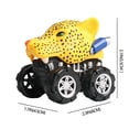 thumbnail image 3 of Pull Back Four Wheel Animal Car Toy for Kids, Animal Pull Back Vehicles Toys Kit, Drive Inertial Sport Utility Vehicle Model, Toddler Children's Animals Games Monster Trucks Car Toy for Age 3+, 3 of 3