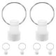 thumbnail image 1 of KAKOWELY 6 globos de helio para bodas, accesorios para fiestas de cumpleaños y celebraciones, peso reutilizable para exteriores., 1 of 5