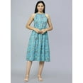 thumbnail image 4 of Sleeveless Knee length floral dress, 4 of 4
