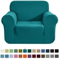 thumbnail image 1 of CHUN YI 1-Piece Checks Stretch Sofa Cover Slipcover Couch Cover, 1 of 6
