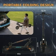 KUKIRIN G2 Master Electric Scooter for Adults, 43 Miles Long Range 2000W Peak Motor, Up To 37MPH Top Speed,10 Off-Road Tires Dual Disk Brakes Foldable City Commuting E-Scooter for Adults and Teens