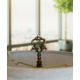 thumbnail image 2 of Neo-Classical Church Key Lamp Finial Antique Brass, 3.1"h, 2 of 5