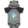 thumbnail image 3 of Inktastic Baby's 1st Christmas with Cute Penguin and Snowflakes Boys or Girls Baby Bodysuit, 3 of 5