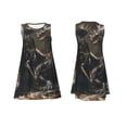thumbnail image 3 of Bixox Robe Sans Manches à Imprimé Chevalier Médiéval et Dragon pour Femmes avec Poches, Robe Débardeur Décontractée Longueur Genou pour l'Été-Grand, 3 of 7