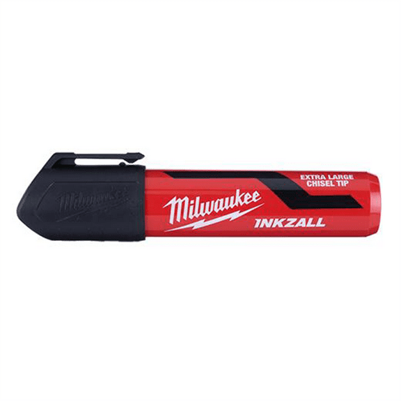 Milwaukee Tool INKZALL Extra Large Chisel Tip Black Marker