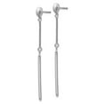 thumbnail image 2 of White Sterling Silver Earring Drop & Dangle Women'S 56 mm 1.75, 2 of 3