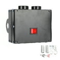 thumbnail image 4 of Calentador de coche, desempañador portátil, ventilador silencioso, calentamiento rápido, 600 W, 12 V, 4 of 14