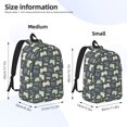 thumbnail image 2 of Vsdgher Gamers Print Canvas Backpack Travel Rucksack Unisex Knapsack 15.7/17.7Inch Laptop Backpack for Work,College -Medium, 2 of 5