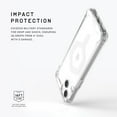 thumbnail image 4 of UAG iPhone 15 Plus Case 6.7" Plyo Ice/White Built-in Magnet Compatible with MagSafe Charging Rugged Anti-Yellowing Transparent Clear Dropproof Protective Cover by URBAN ARMOR GEAR, 4 of 9
