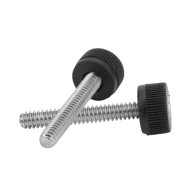 Tornillo de mariposa Jadeshay 25 piezas Acero inoxidable Moleteado