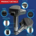 thumbnail image 3 of DrCax OEM Ignition Coil UF603 30520R70A01 Compatible with Acura RDX RL TL TSX ZDX Honda Accord Crosstour Odyssey Pilot Ridgeline Replaces 30520R70S01 3.5L 3.7L V6 - 1 Pack, 3 of 6