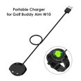 thumbnail image 2 of Cable de alimentación de carga de muelle de cargador de reloj inteligente USB de 1 m para Golf Buddy Aim W10 Ndcxsfigh Nuevos Originales, 2 of 8