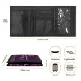 thumbnail image 6 of Chririnla Cross Quote Trifold Wallet, Polyester Fabric Foldable Slim Wallet for Kids, Outdoor Camping Daily Use, 6 of 7