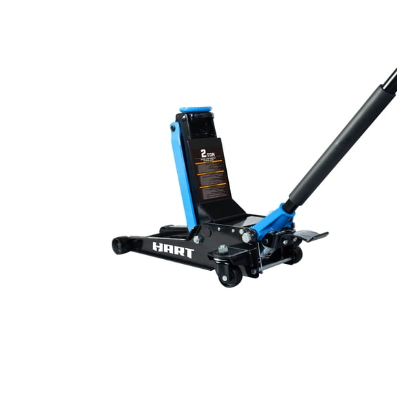 Hart Heavy Duty 2 Ton Hydraulic Garage Jack for Cars, SUVs and Trucks