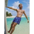 thumbnail image 4 of Bañador SURF CUZ de 5 pulgadas, de secado rápido, compresión, azul marino, 4 of 8
