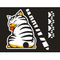 thumbnail image 1 of Funny Cute Cartoon Cat Shape Windshield Wiper Reflective Sticker with Its Tail in the Windshield Wiper, 1 of 5