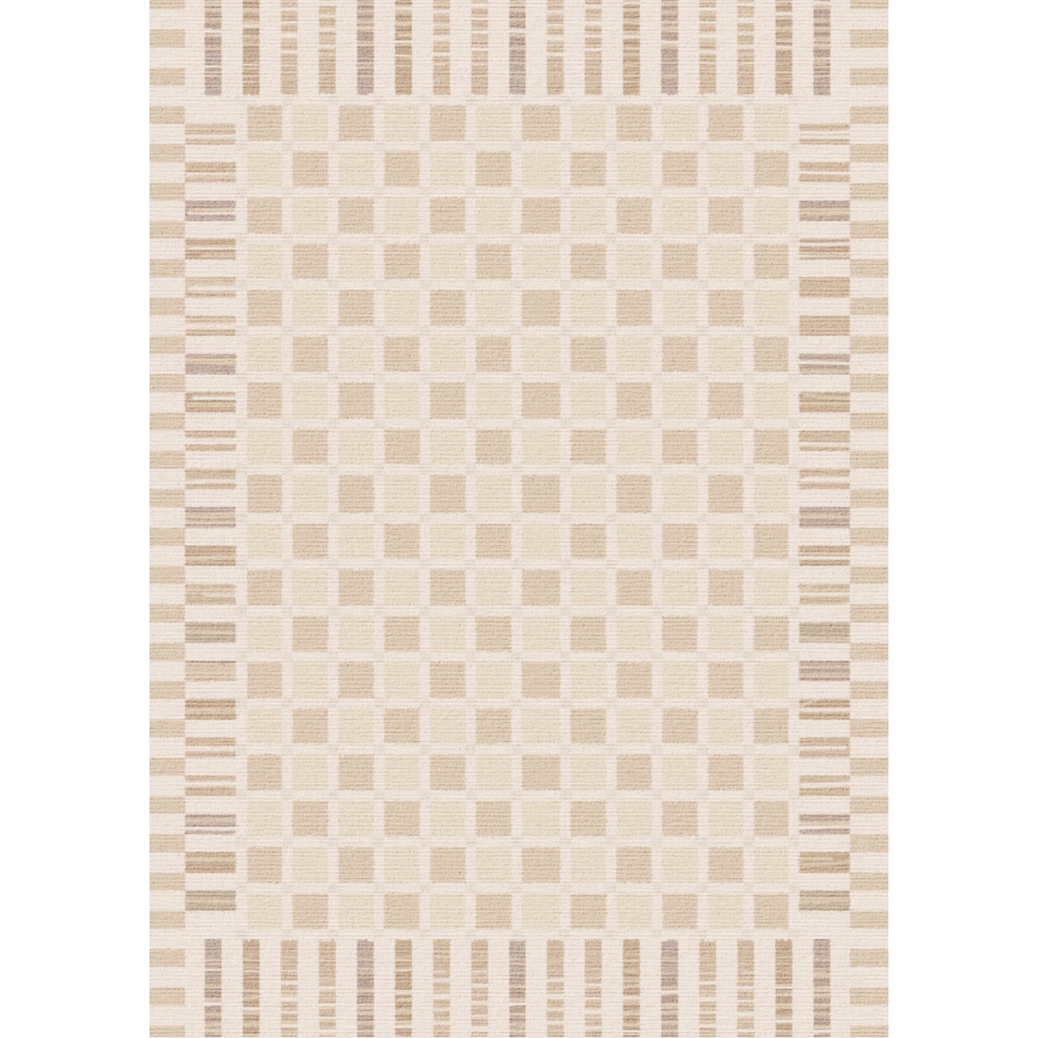 BERTHMEER 9'x12' Area Rugs for Living Room Bedroom Office Dining Room Farmhouse Geometric Modern Indoor Large Rugs Non Slip Machine Washable Carpets,Beige