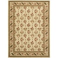 thumbnail image 6 of SAFAVIEH Lyndhurst Mason Floral Border Area Rug, Ivory, 4' x 6', 6 of 7