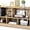 Natural, variant on HarmonyStrings 5 Cube Bookcase, 2 Tier Wooden Storage Open Bookshelf, Multipurpose Display Storage Cabinet for Living Room, Bedroom, Hallway, Kid's Playroom, Reading Nook-Natural