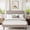 Beige, variant on Frostbloom Queen Size Platform Bed Frame with Velvet Upholstered Headboard, Off-white