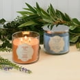 thumbnail image 5 of LumaBase Three Wick Scented Wax Candles in Glass Jars, Island Collection - Set of 2, 5 of 6