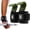 Green, variant on Weight Lifting Hooks (Pair) - Gym Wrist Straps with Steel Hooks for Weightlifting, Pull-Ups, Deadlifts, Strength , and  Workouts - Adjustable Neoprene Wrist Support
