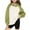 Green, variant on Fancifize Hoodies for Kids Oversized Sweatshirts Long Raglan Sleeve Pullover Top Cute Preppy Fall Winter Outfits for Girls Boys