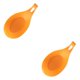 thumbnail image 2 of Cateissary Gran oferta, 1 pieza, alfombrilla de silicona de alimentaria, mantel Individual de silicona resistente al calor, bandeja, Naranja 2piezas, 2 of 6
