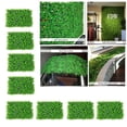 thumbnail image 2 of SDFGTstore 10pcs Artificial Green Wall Panels with Flower Decoration for Event Backdrops, 2 of 10