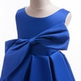 thumbnail image 3 of 3-10Y Toddler Bowknot Formal Dress Flower Girl Wedding Pageant Party Ball Gown, 3 of 7