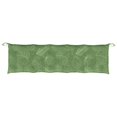 thumbnail image 2 of vidaXL Garden Bench Cushion Leaf Pattern 180x50x7 cm Oxford Fabric, 2 of 4