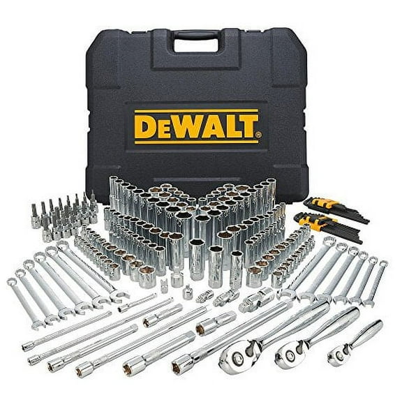 DEWALT Mechanics Tools Kit and Socket Set, 204-Piece (DWMT72165)