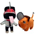 thumbnail image 4 of Chainsaw Man Pochita Stickie Plush, Pochita Stickie Plushie, Collectible Pochita Stickie from Chainsaw Man Chainsaw Man Plush Collection, 4 of 4