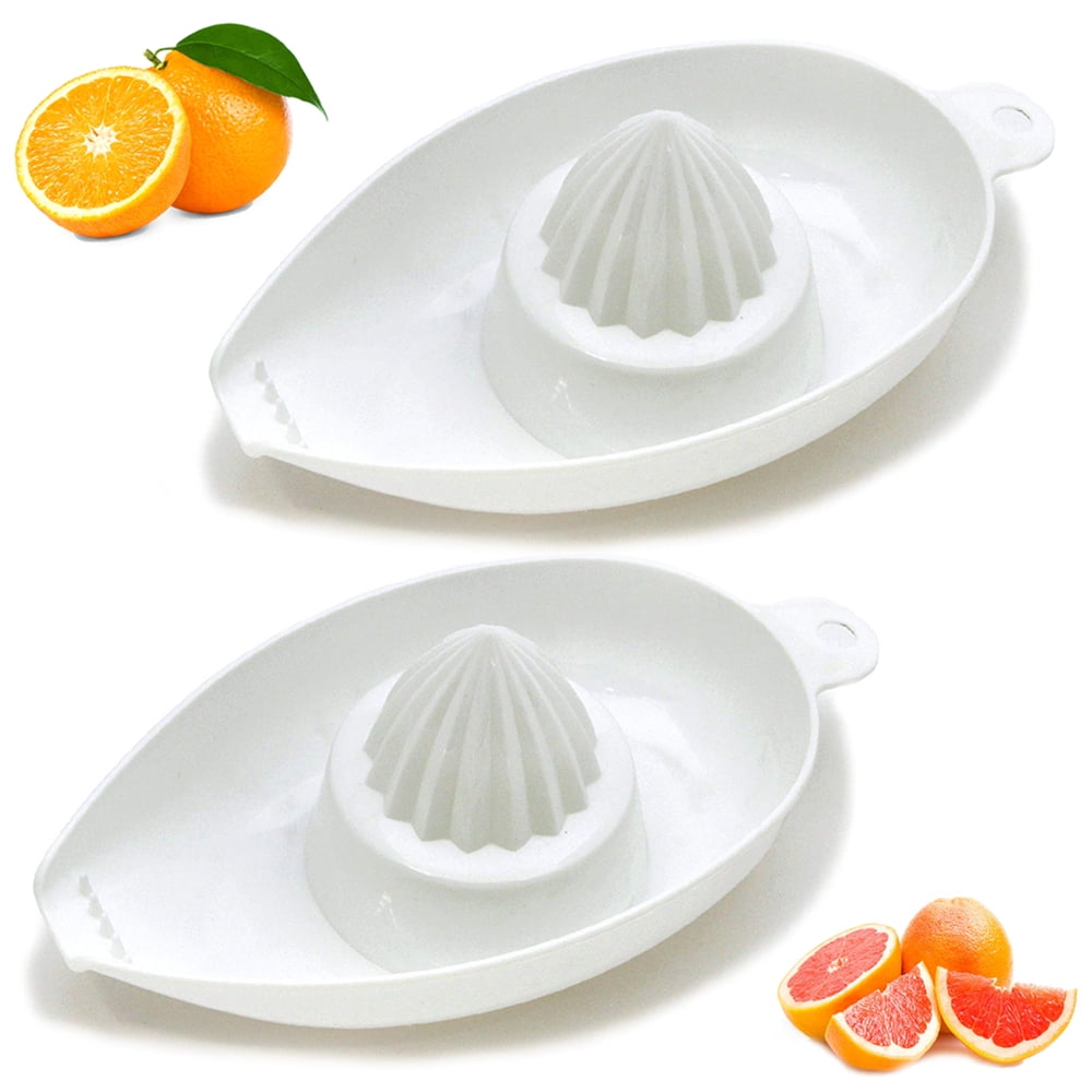 2 Pack Citrus Juicer Orange Lemon Squeezer Hand Held Fruit Press Juice